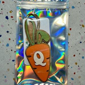 Carrot Shaped Easter Basket Tag